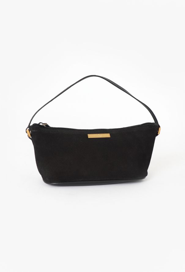 Gucci '90s Suede Boat Bag - 2