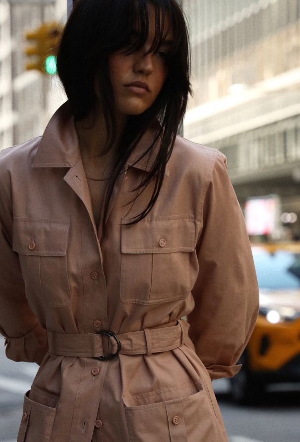 Saint Laurent COLLECTOR 1970 Belted Safari Ensemble - 3 Saint Laurent COLLECTOR 1970 Belted Safari Ensemble - 3