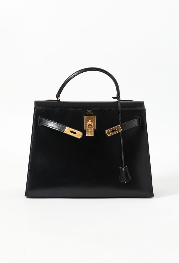 Hermès STUNNING Black Box Kelly Sellier 32 - 4