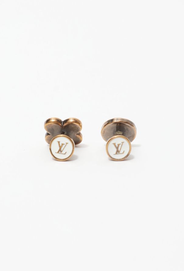 Louis Vuitton, Jewelry, 69 Vintage Louis Vuitton Circle Grommet Charm  Earrings