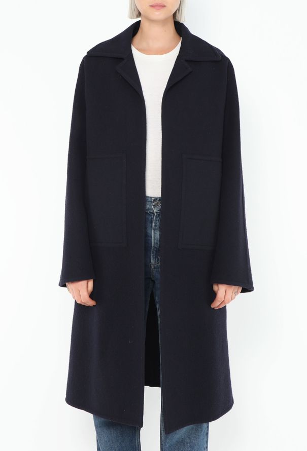 Céline Felted Oversized Pocket Coat - 3