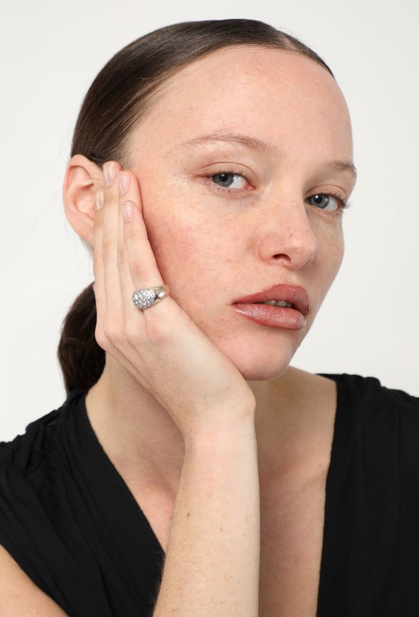 Vintage Fine Jewelry 18k Gold & 1.5 Carats Diamond Band Ring - 4 Vintage Fine Jewelry 18k Gold & 1.5 Carats Diamond Band Ring - 4