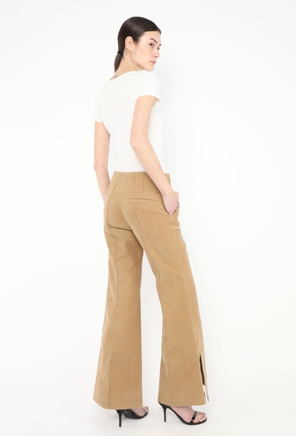 Céline Resort 2017 Brushed Cotton Trousers - 5