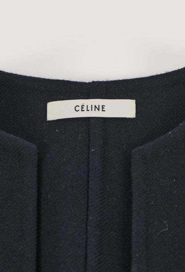 Céline Plunging Twill Top - 5