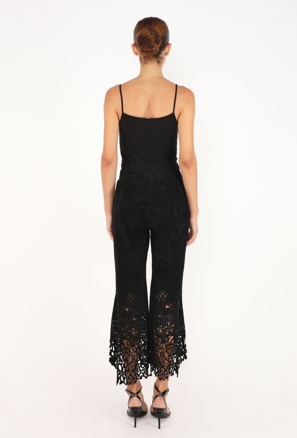Roberto Cavalli Suede Cut-Out Ensemble, F/W 1999 - 8