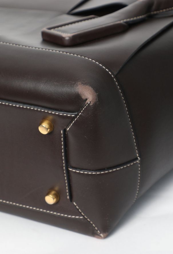 Bottega Veneta Pre-Fall 2019 Maxi Arco Tote Bag Chocolate brown - 9