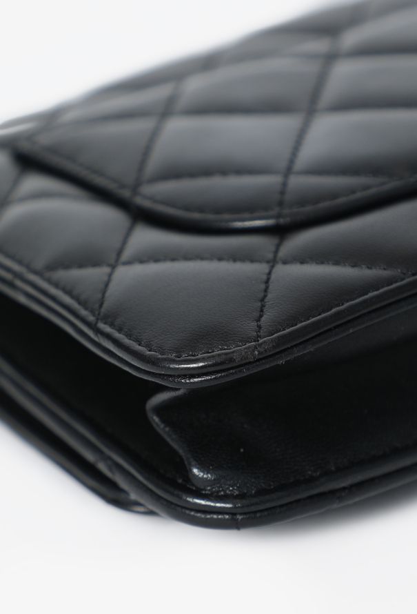 Chanel Chanel Black Wallet on Chain Bag - 10