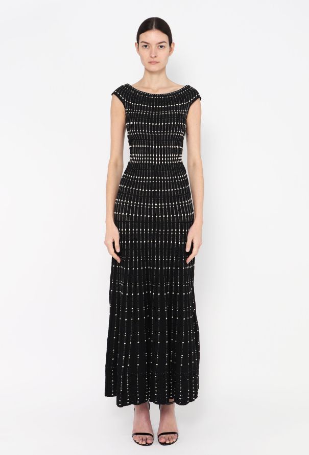 Alexander McQueen Resort 2016 Stitched Knit Dress - 1