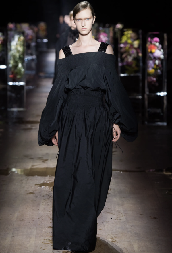 Dries Van Noten S/S 2017 Beaded Off Shoulder Top - 2