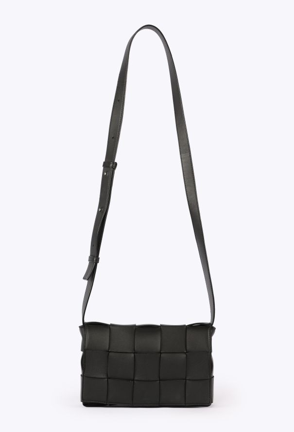Bottega Veneta Black Cassette Shoulder Bag - 1