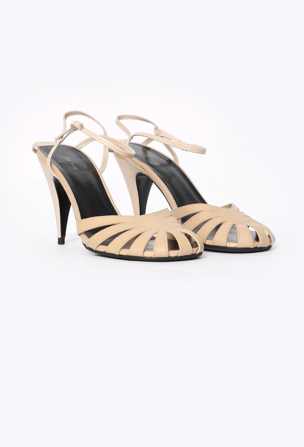 The Row Tango Cut-out Leather Sandals - 2