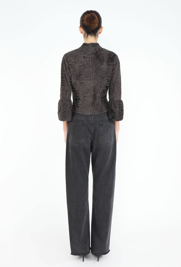 Gucci CAMPAIGN F/W 1999 Astrakhan Jacket - 7