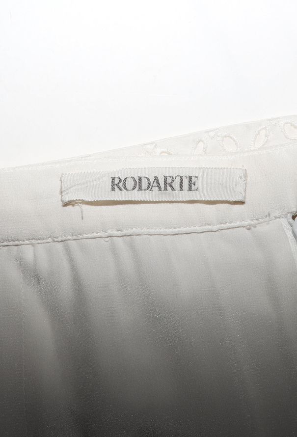 Rodarte F/W 2019  Eyelet Asymmetrical Skirt - 7