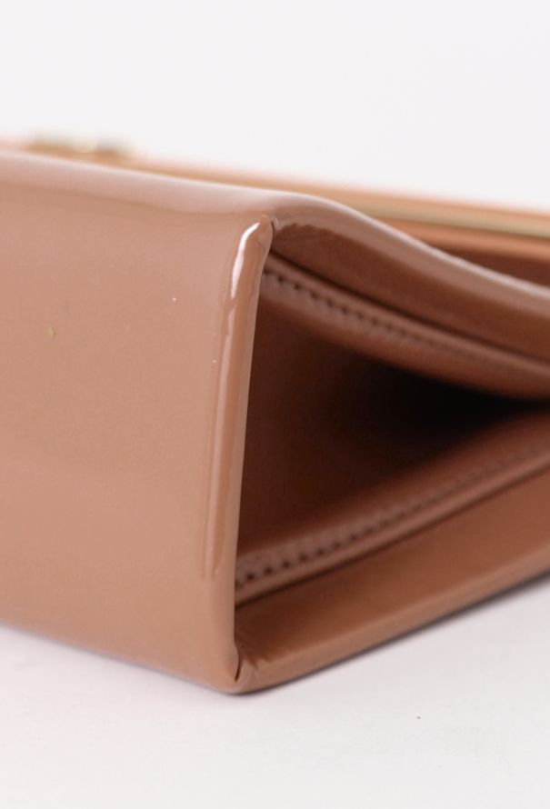 Chanel Rose Patent Clutch - 9