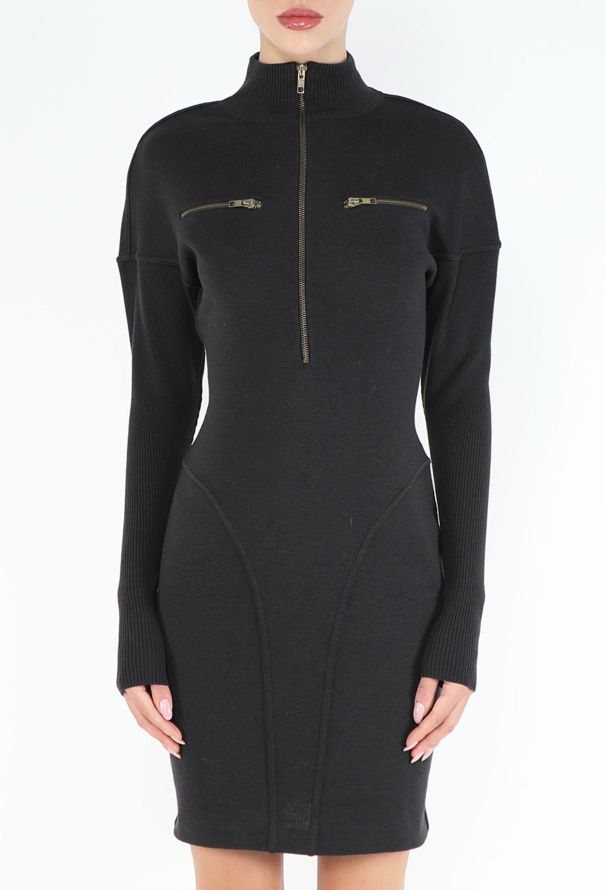 Alaïa Iconic F/W 1986 Bodycon Zip Dress - 2