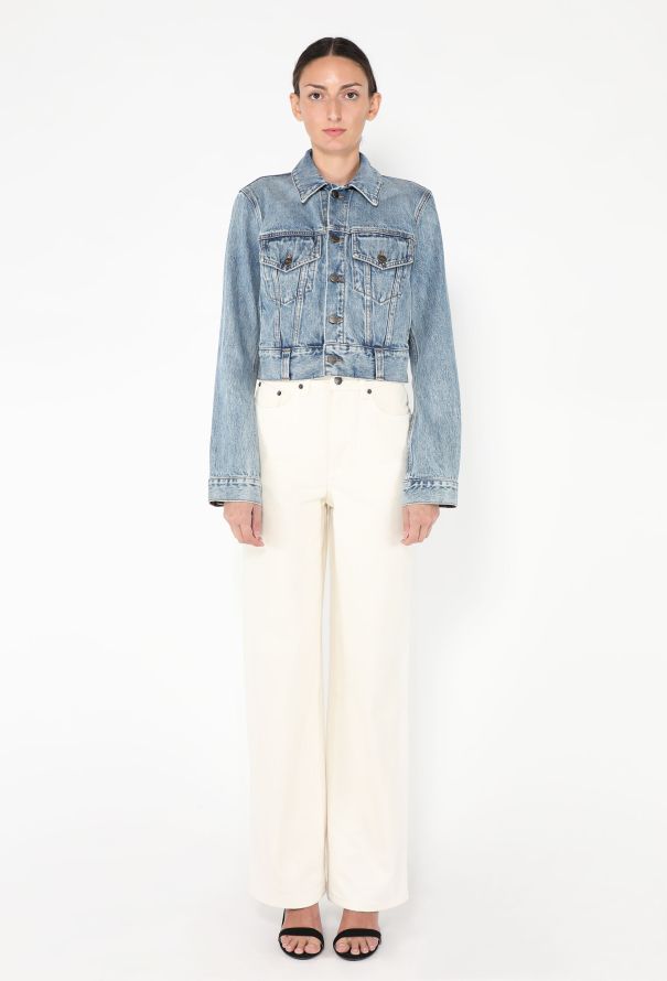 Khaite Resort 2023 Rizzo Denim Jacket - 4