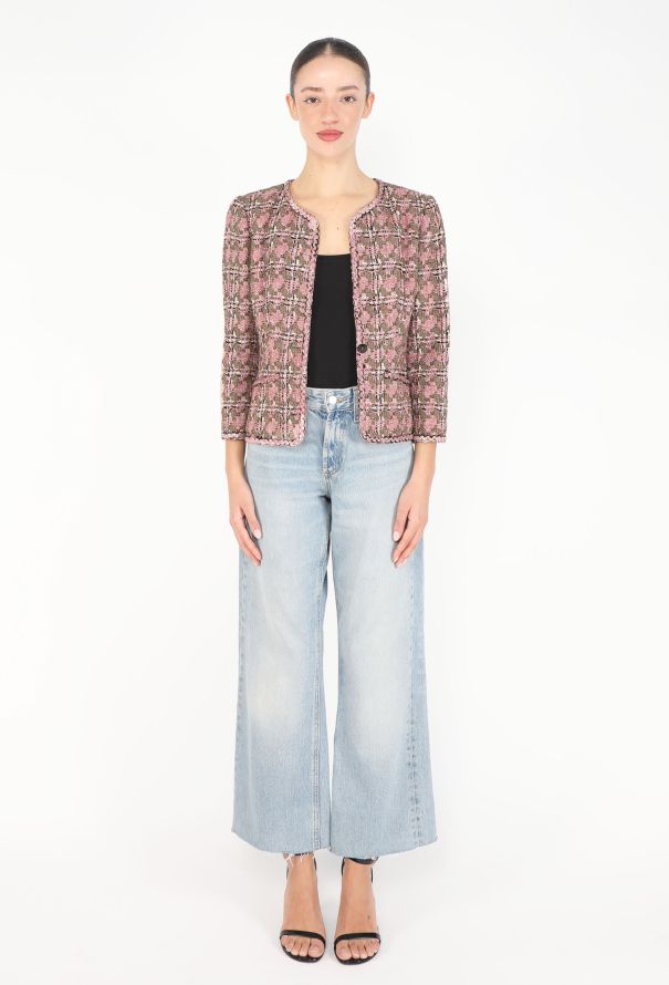 Chanel 2003 Tweed Braided Trim Jacket - 2