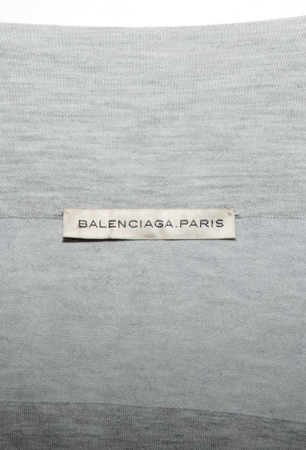Balenciaga 2007 Heathered Jersey Slip Dress - 6