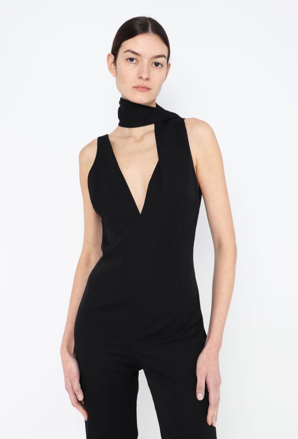 Gianni Versace COLLECTOR F/W 1998 Lavallière Jumpsuit - 1