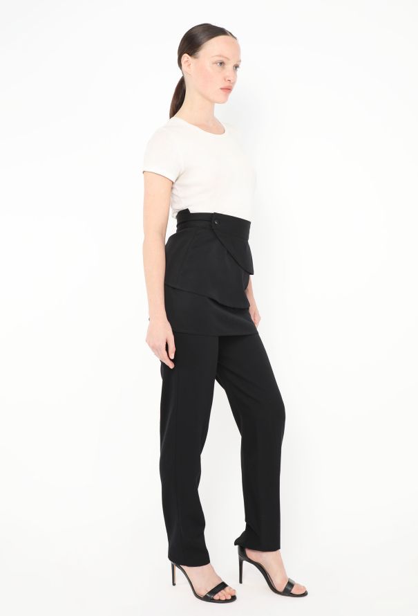 Gianni Versace 1992 Tapered Wrap Trousers - 4