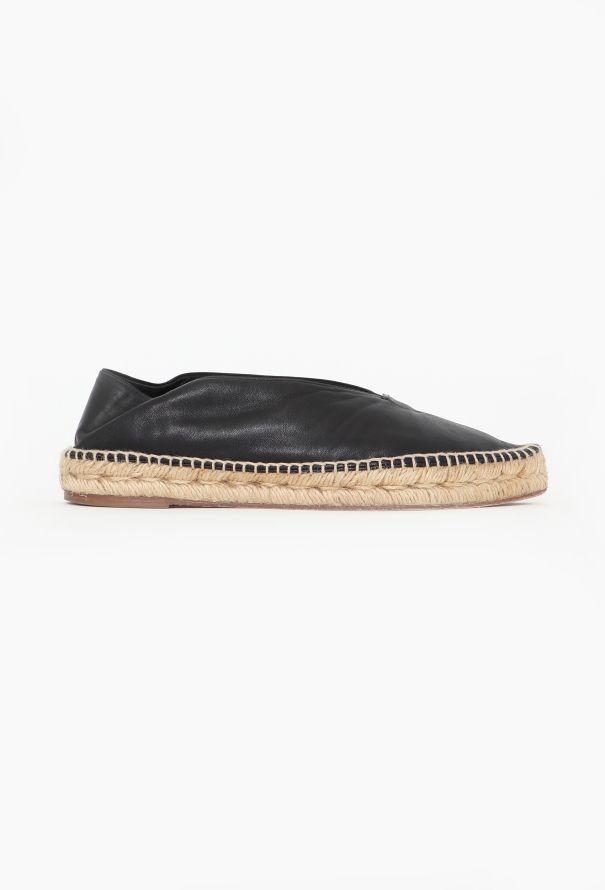 Céline 2016 Leather 'Babouche' Espadrilles - 1