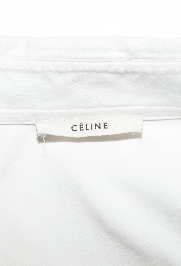 Céline S/S 2017 Tulip-Sleeve Cotton Dress - 7 Céline S/S 2017 Tulip-Sleeve Cotton Dress - 7