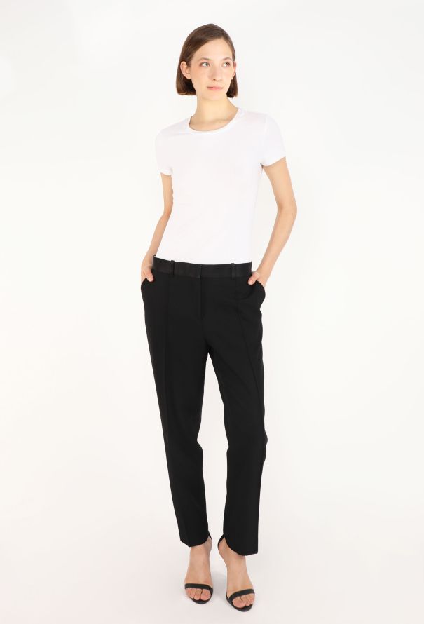 Céline Low-Rise Smoking Trousers - 3