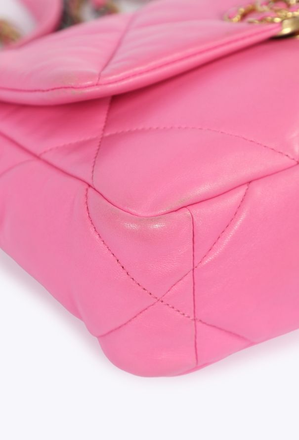 Chanel Pink 19 Medium Flap Bag - 9