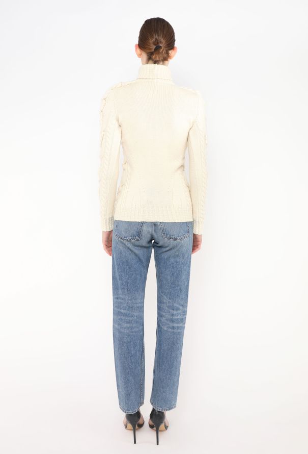 Balenciaga F/W 2006 Cableknit Sweater - 5 Balenciaga F/W 2006 Cableknit Sweater - 5