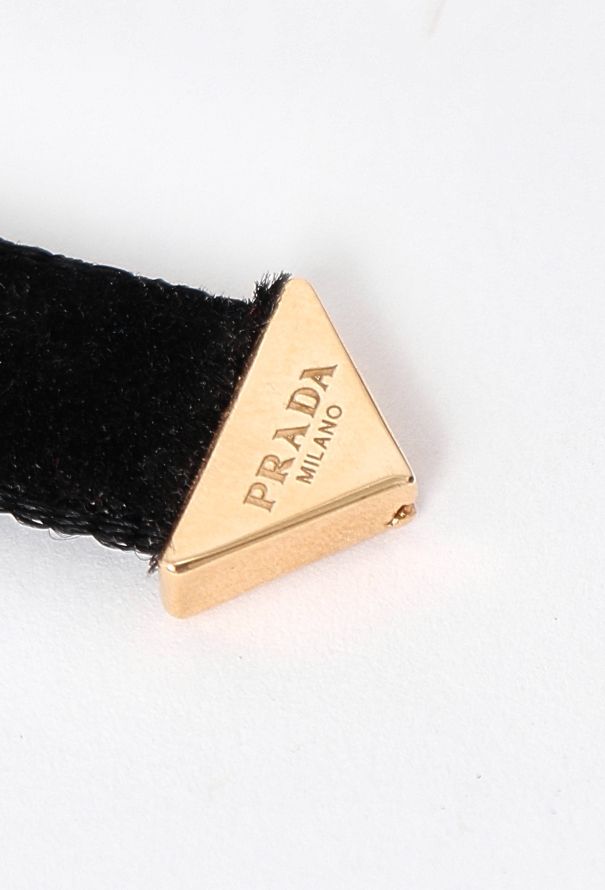 Prada Large 18k Yellow Gold Eternal Choker - 4