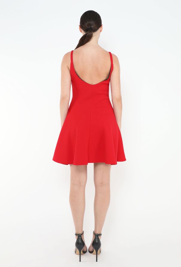 Miu Miu Fluted Crêpe Dress - 4