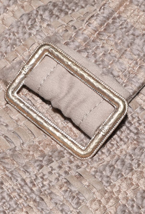 Chanel F/W 2016 Belted Tweed Trench - 9