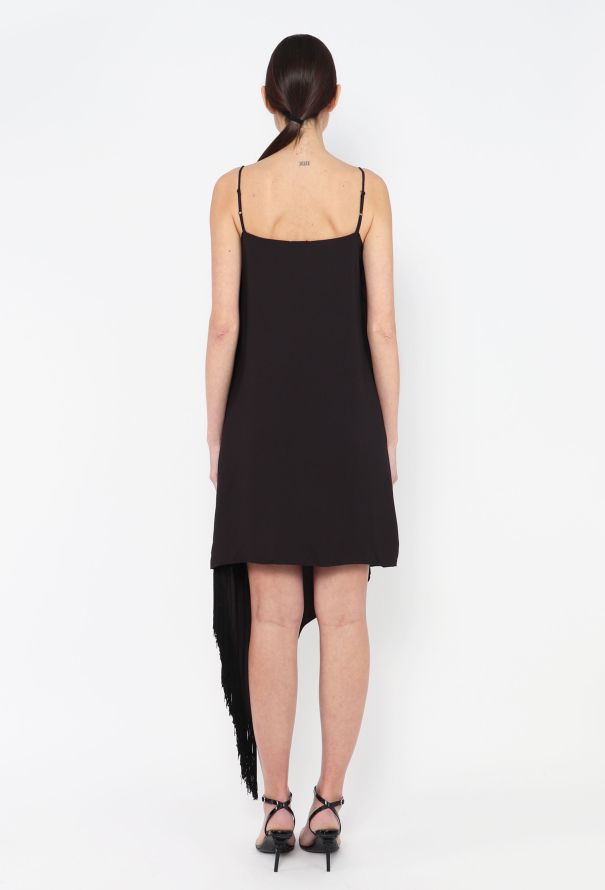 Balenciaga Asymmetrical Tassel Trim Ensemble - 6 Balenciaga Asymmetrical Tassel Trim Ensemble - 6