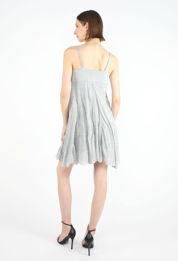 Balenciaga 2007 Heathered Jersey Slip Dress - 4