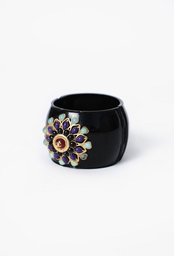 Chanel 2005 Gripoix Enamel Cuff - 3