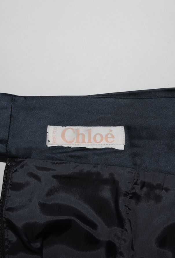 Chloé Silk Charmeuse Corset Ensemble, 1990s - 7