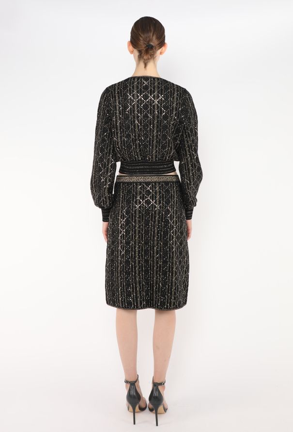 Chanel Pre-Fall 2020 Iridescent Knit Ensemble - 4