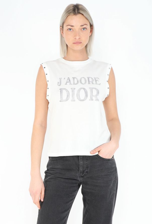 Dior F/W 2025 Studded J'Adore Tank - 4