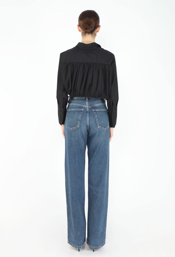 Alaïa Cropped Cotton Shirt, S/S 2009 - 5