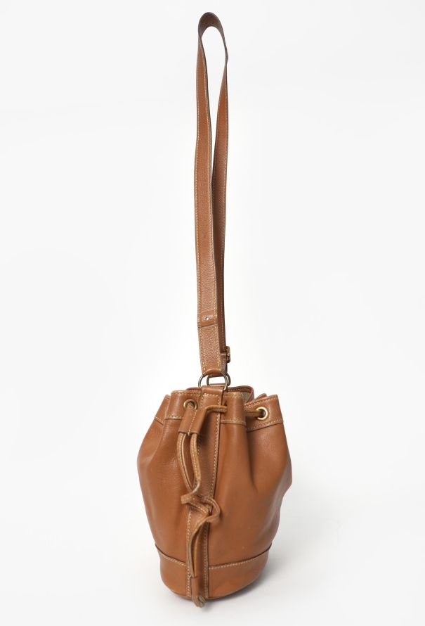 Hermès Vintage Gold Courchevel Market Bag PM - 5