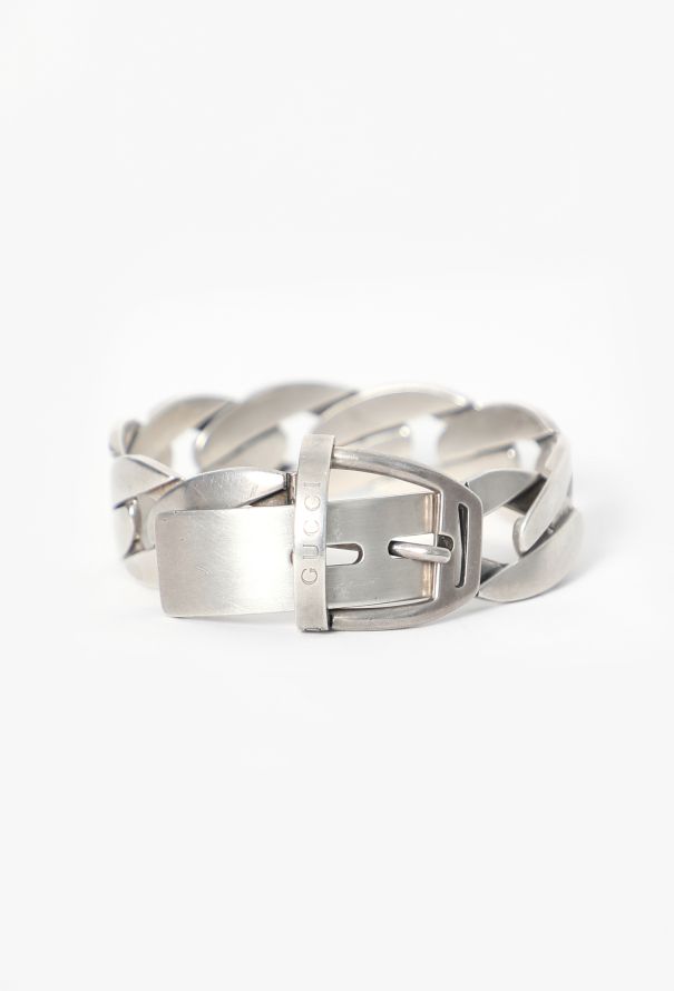 Gucci '90s Interlocking Buckle Bracelet - 1