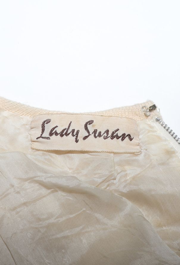 1960s Hand-Beaded Sequin Flapper Dress - 6