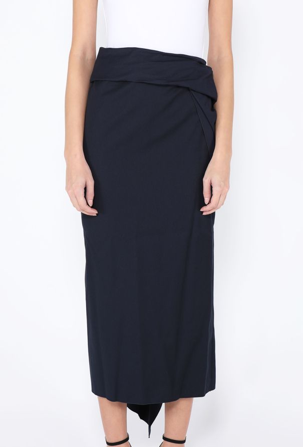 Dries Van Noten 2024 Ruched Column Skirt - 3