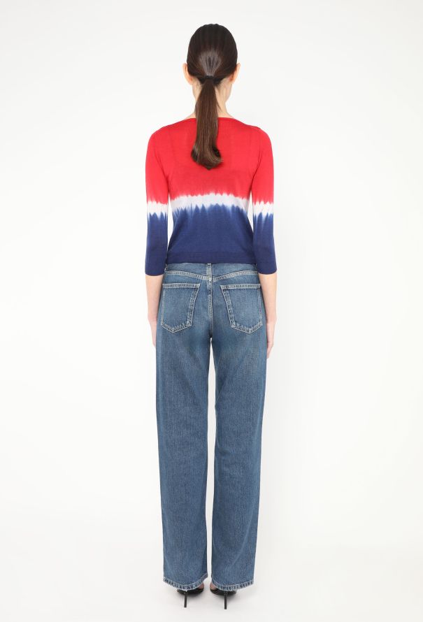 Prada S/S 2004 Tie-Dye Cardigan - 5 Prada S/S 2004 Tie-Dye Cardigan - 5