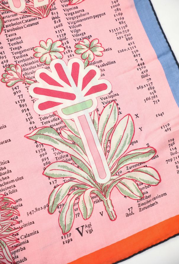 Hermès 'Botanica Grafica' 140cm Cashmere Grand Carré - 4