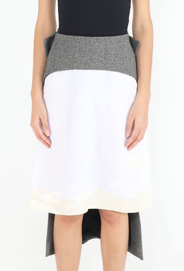 Prada F/W 2024 Tweed Overskirt Set - 4