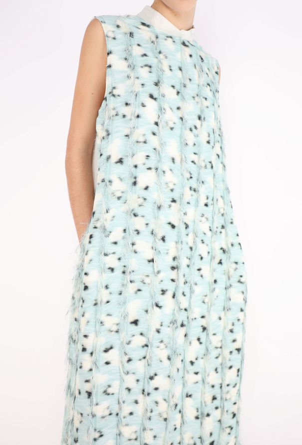 Jil Sander Pre-Fall 2025 Fil Coupé Printed Dress - 5