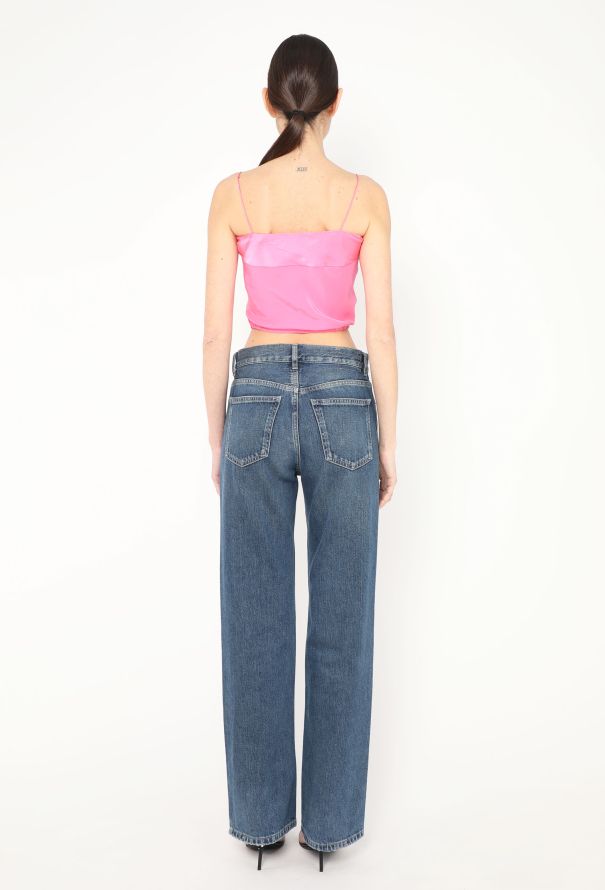 Chloé Late '90s Cropped Silk Camisole - 3