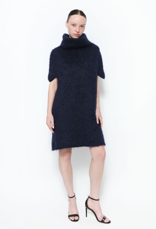 Maison Margiela Oversized Mohair Turtleneck Dress - 3
