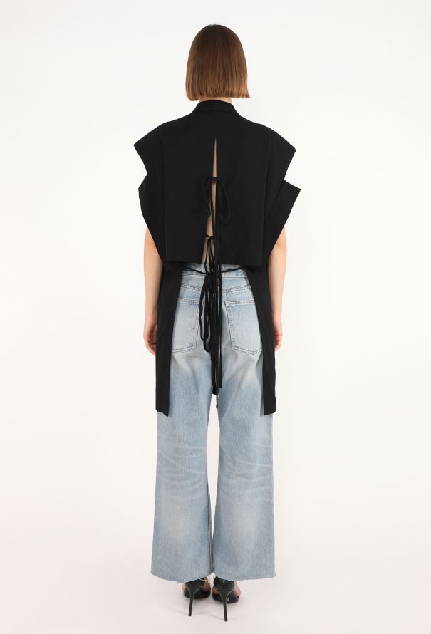 Yohji Yamamoto Tie-Up Cutaway Vest, 1994 - 2